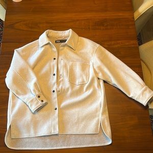 Zara womens overshirt size S